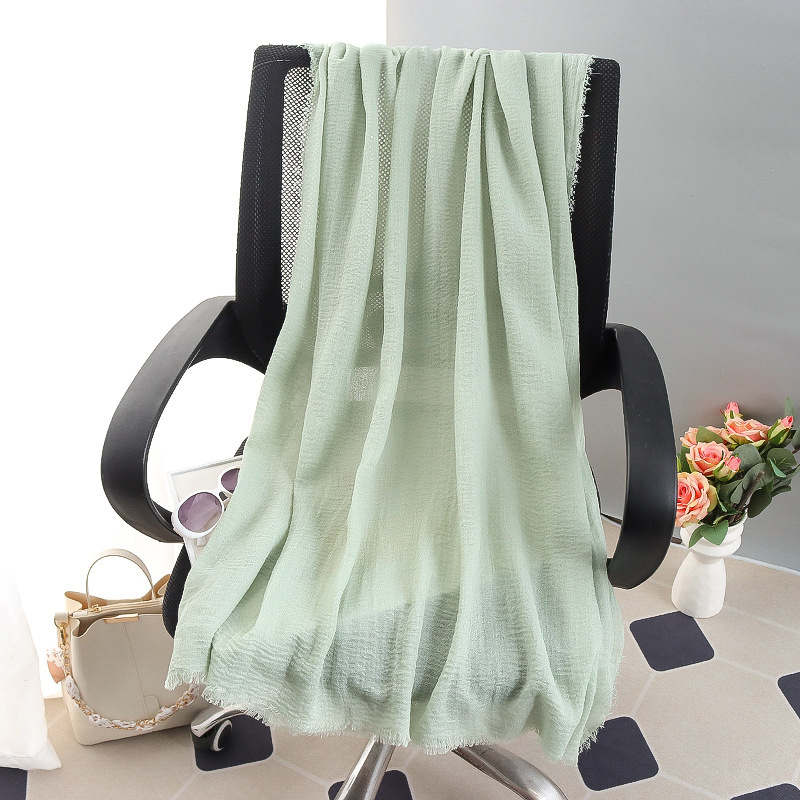 G245 Weicher und atmungsaktiver Voile-Hijab