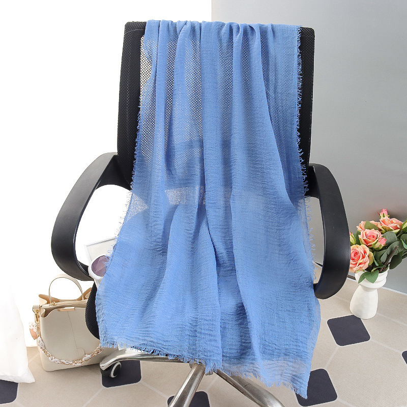 G245 Weicher und atmungsaktiver Voile-Hijab