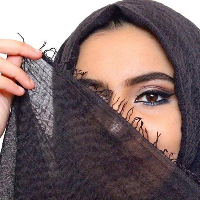 W1189 Praktischer und vielseitiger Voile-Hijab