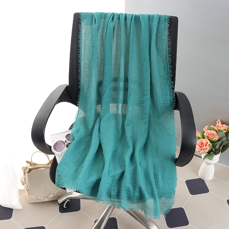 G245 Weicher und atmungsaktiver Voile-Hijab