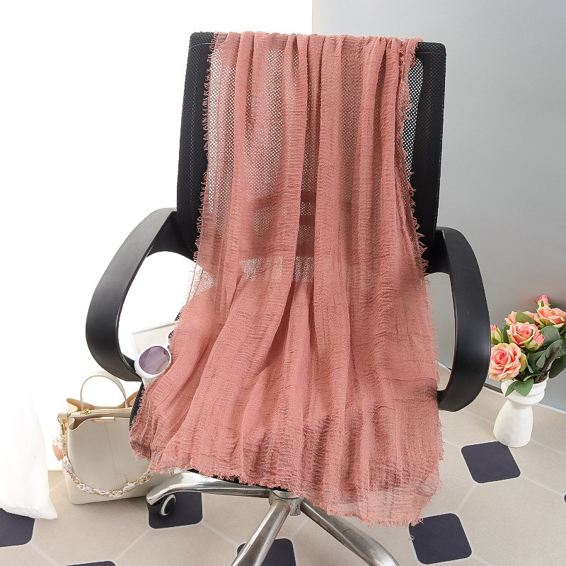 G245 Weicher und atmungsaktiver Voile-Hijab