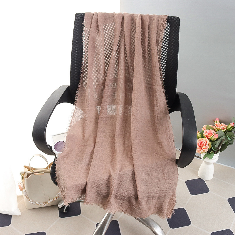 G245 Weicher und atmungsaktiver Voile-Hijab