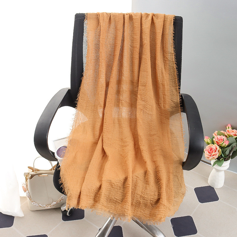 G245 Weicher und atmungsaktiver Voile-Hijab