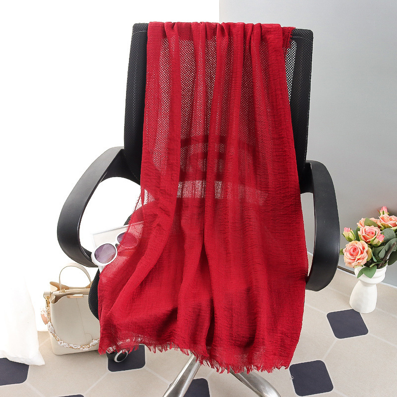 G245 Weicher und atmungsaktiver Voile-Hijab