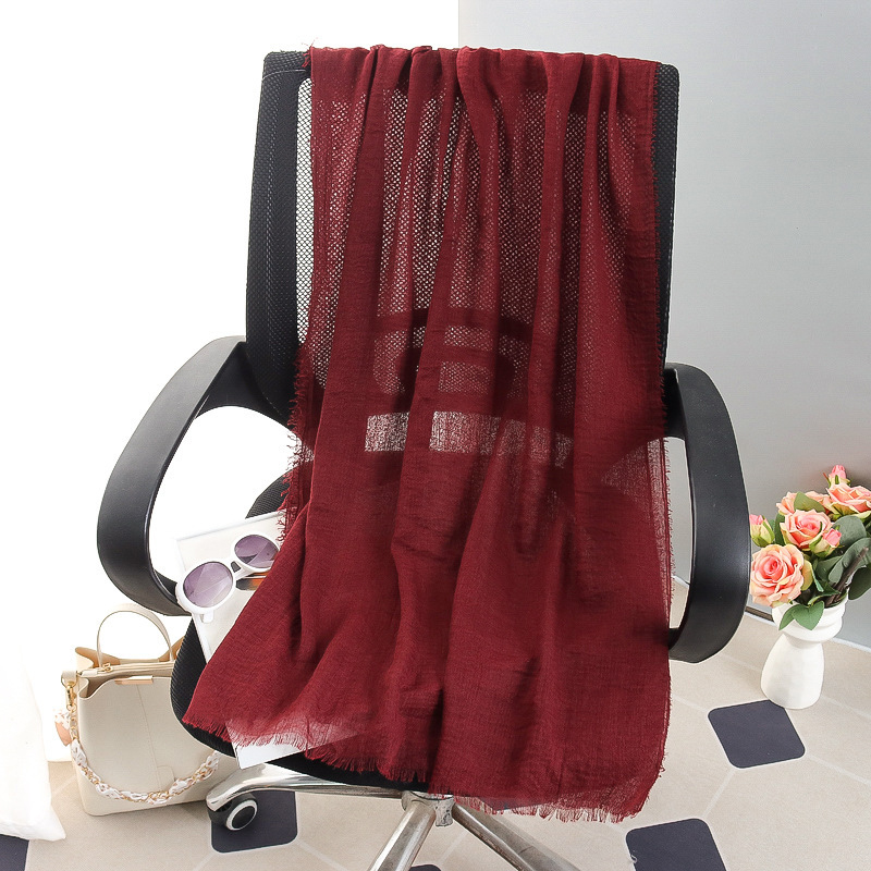 G245 Weicher und atmungsaktiver Voile-Hijab