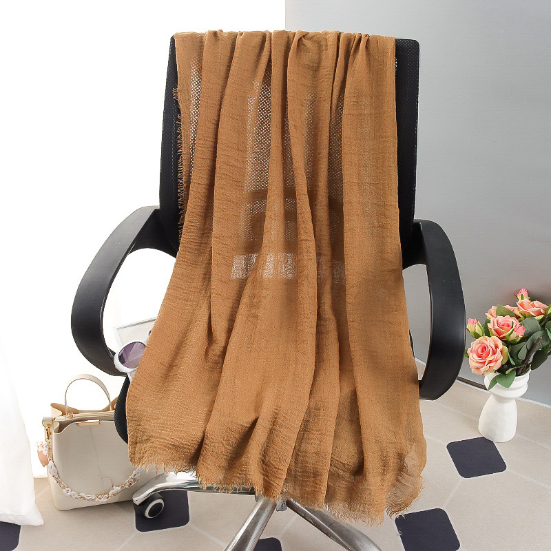 G245 Weicher und atmungsaktiver Voile-Hijab