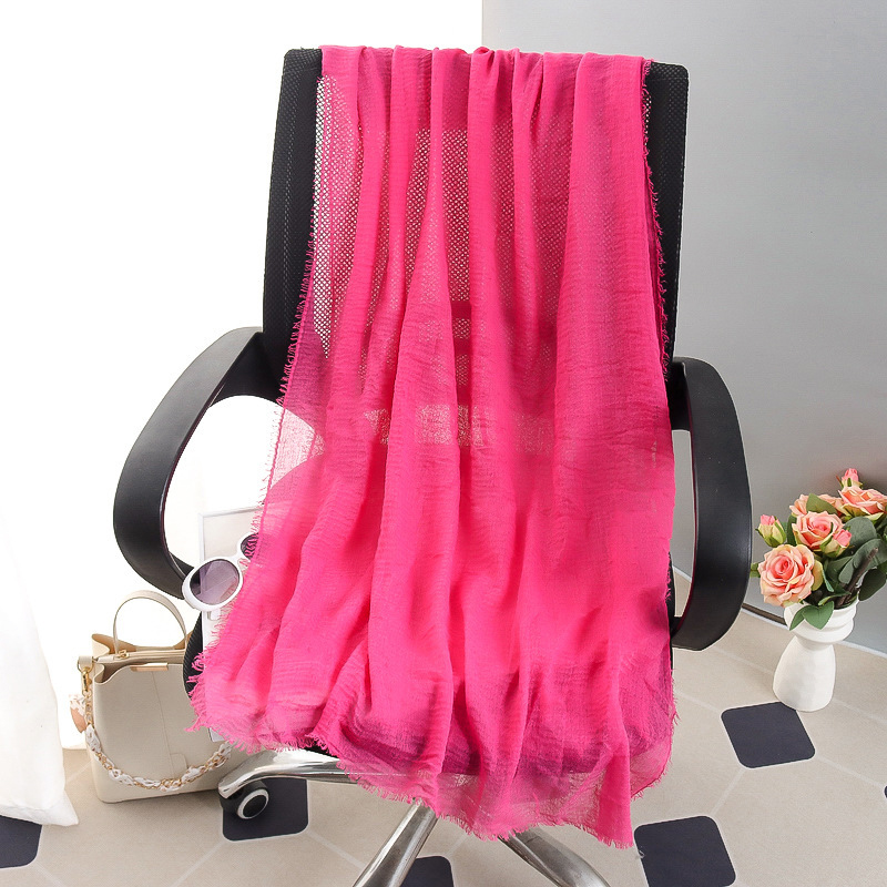 G245 Weicher und atmungsaktiver Voile-Hijab