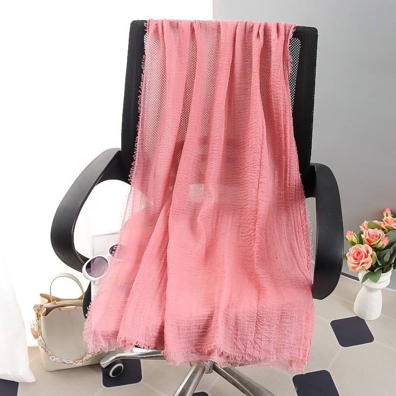 G245 Weicher und atmungsaktiver Voile-Hijab