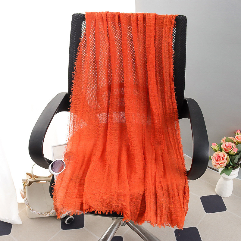 G245 Weicher und atmungsaktiver Voile-Hijab