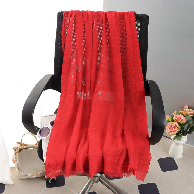 G245 Weicher und atmungsaktiver Voile-Hijab