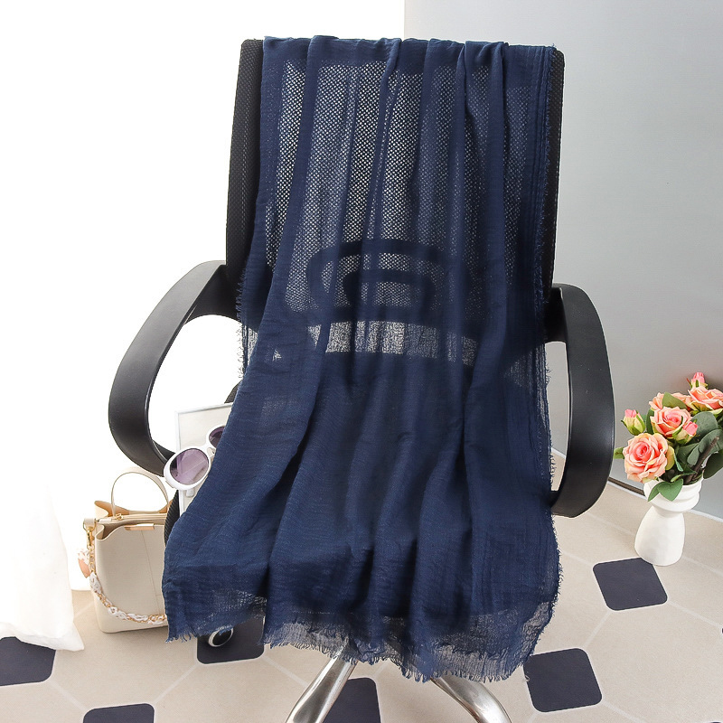 G245 Weicher und atmungsaktiver Voile-Hijab