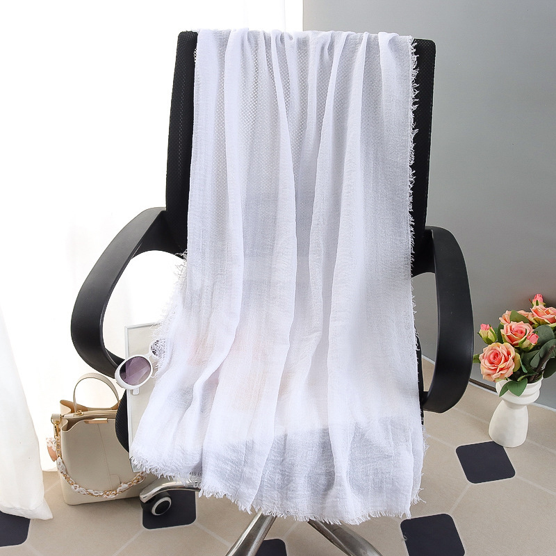 G245 Weicher und atmungsaktiver Voile-Hijab