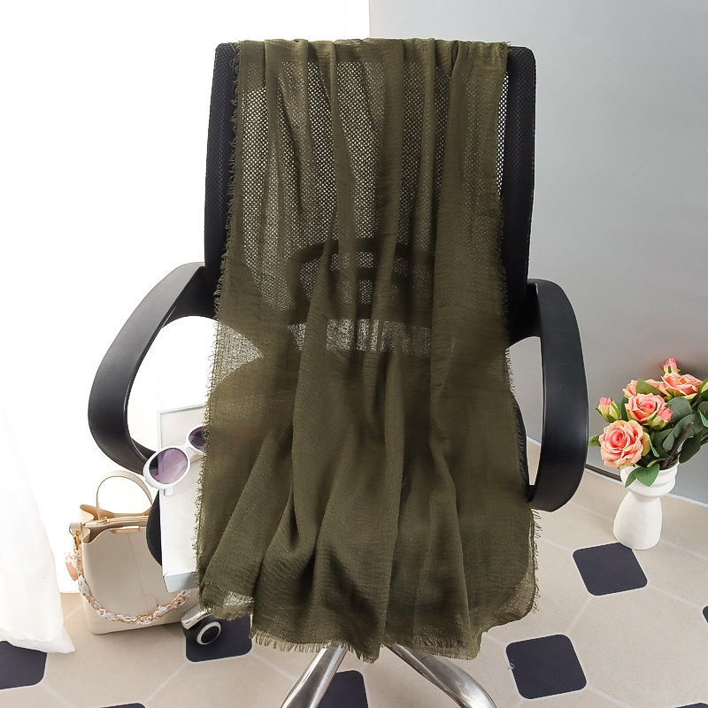 G245 Weicher und atmungsaktiver Voile-Hijab