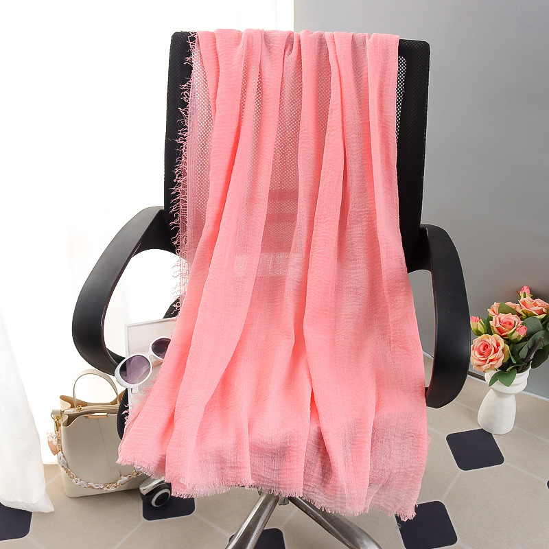 G245 Weicher und atmungsaktiver Voile-Hijab