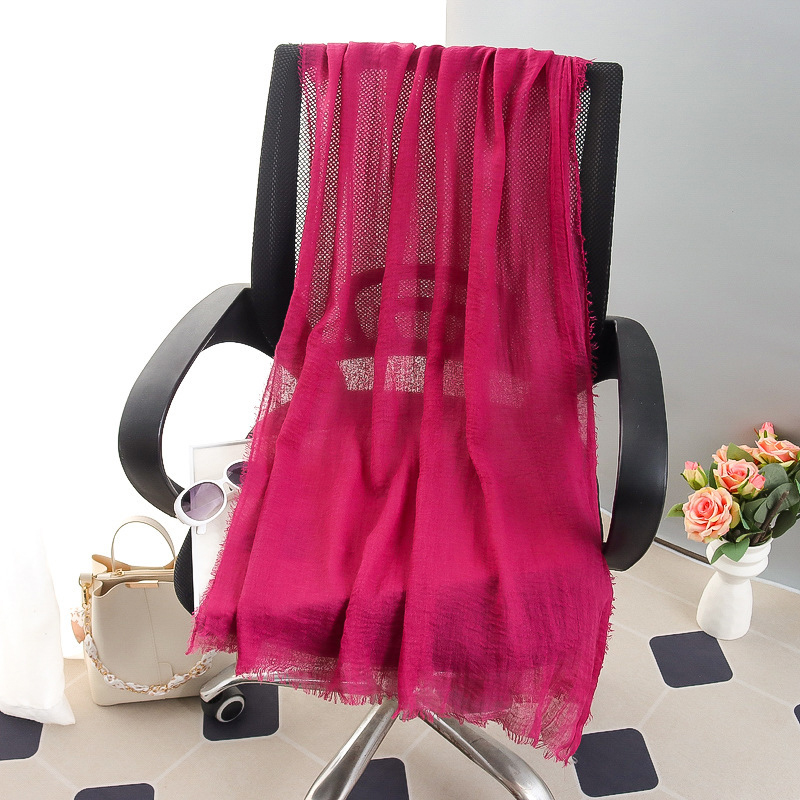 G245 Weicher und atmungsaktiver Voile-Hijab