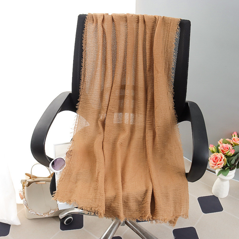 G245 Weicher und atmungsaktiver Voile-Hijab