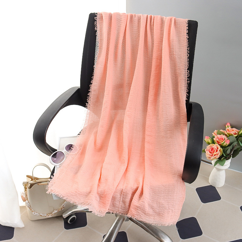 G245 Weicher und atmungsaktiver Voile-Hijab