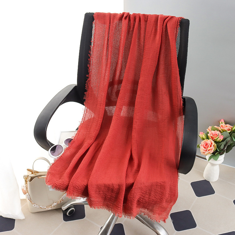 G245 Weicher und atmungsaktiver Voile-Hijab