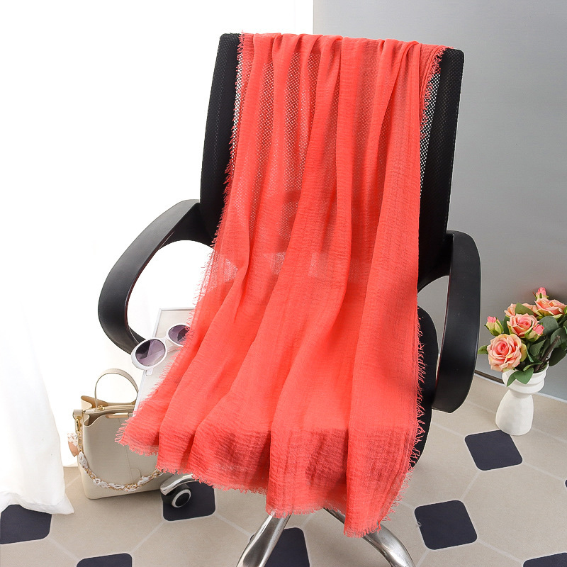 G245 Weicher und atmungsaktiver Voile-Hijab