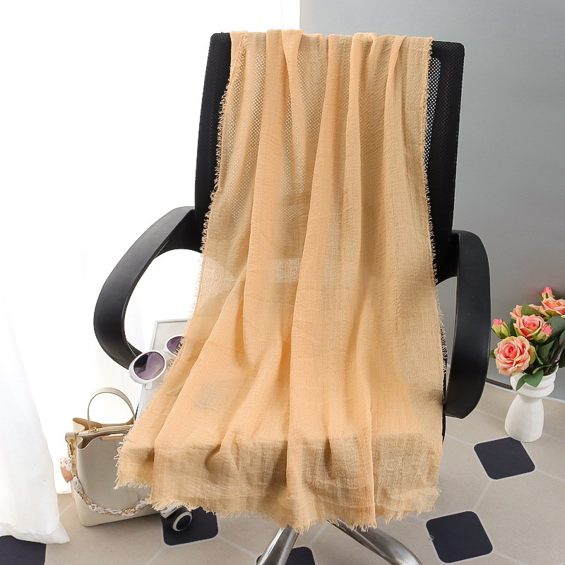 G245 Weicher und atmungsaktiver Voile-Hijab