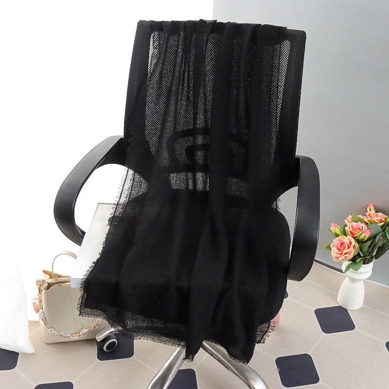 G245 Weicher und atmungsaktiver Voile-Hijab