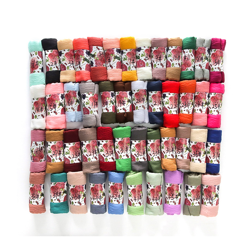 G245 Weicher und atmungsaktiver Voile-Hijab