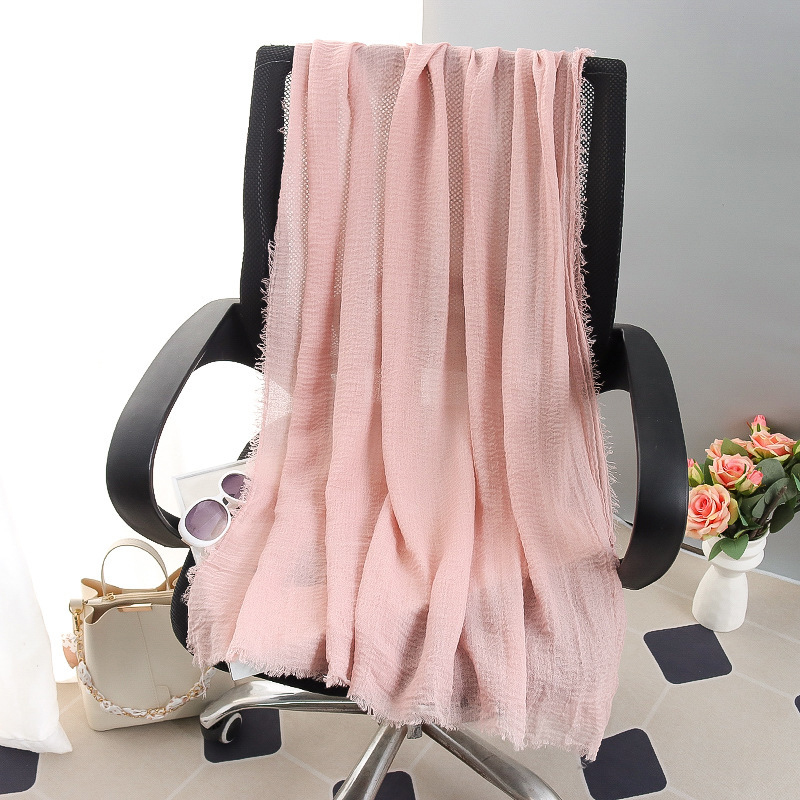 G245 Weicher und atmungsaktiver Voile-Hijab