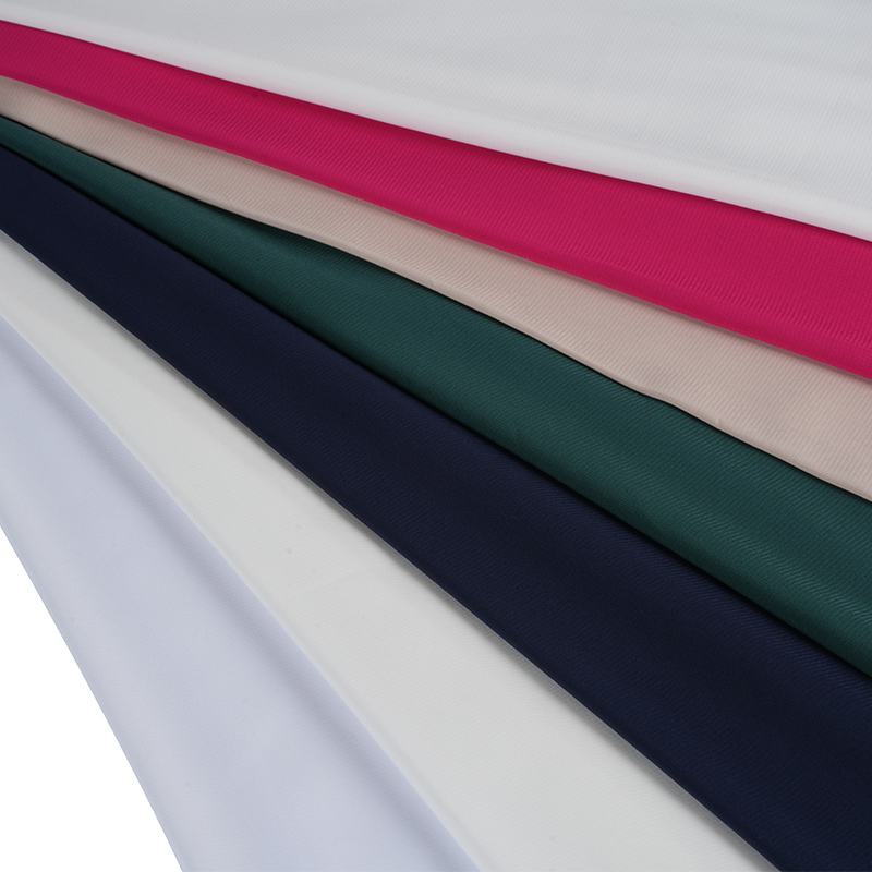 100D Stretch-Chiffon gefärbt