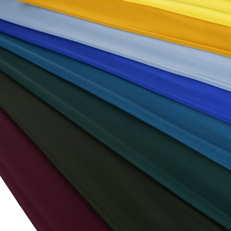 50D Stretch-Satin-Chiffon gefärbt