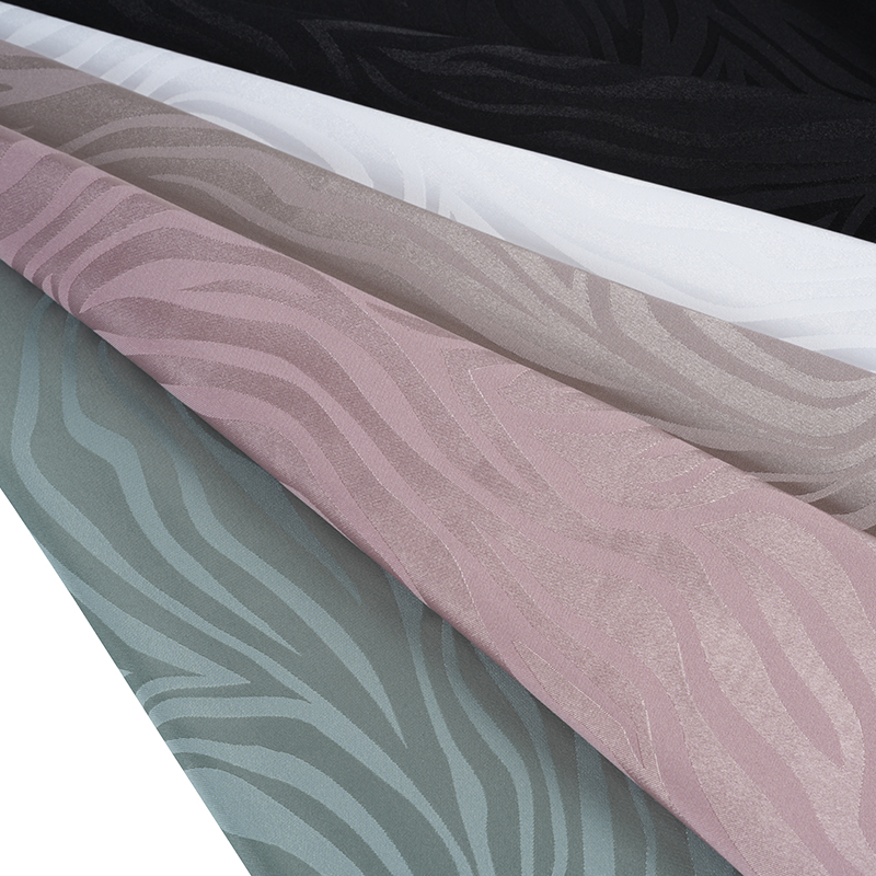 75D*150D+40D Stretch-Satin-Zebra-Jacquard