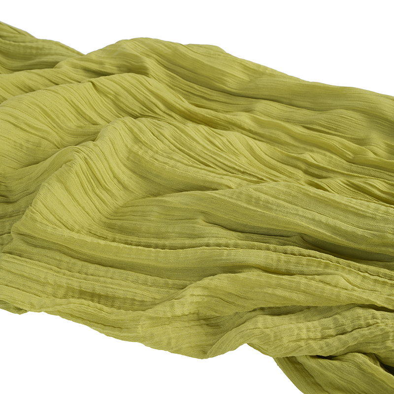 75d Chiffon-Krepp-Plisseestoffe