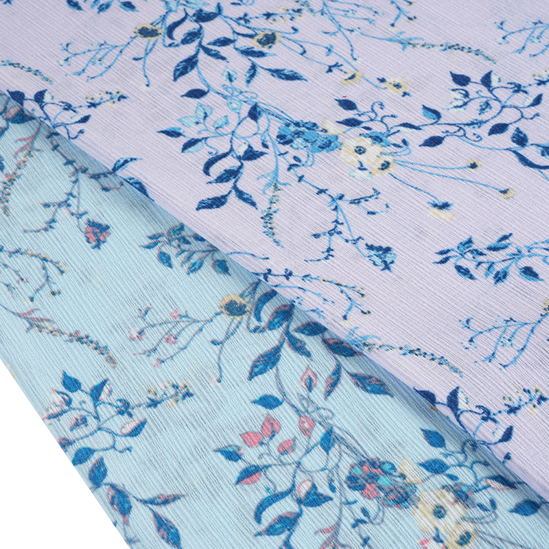 50*68 Verbundstoff aus Seidenrinde mit Crinkle-Hibiskusblüten und Wasserzeichen