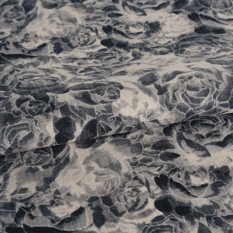 320D Lingerie Rose Melange-Druckstoff