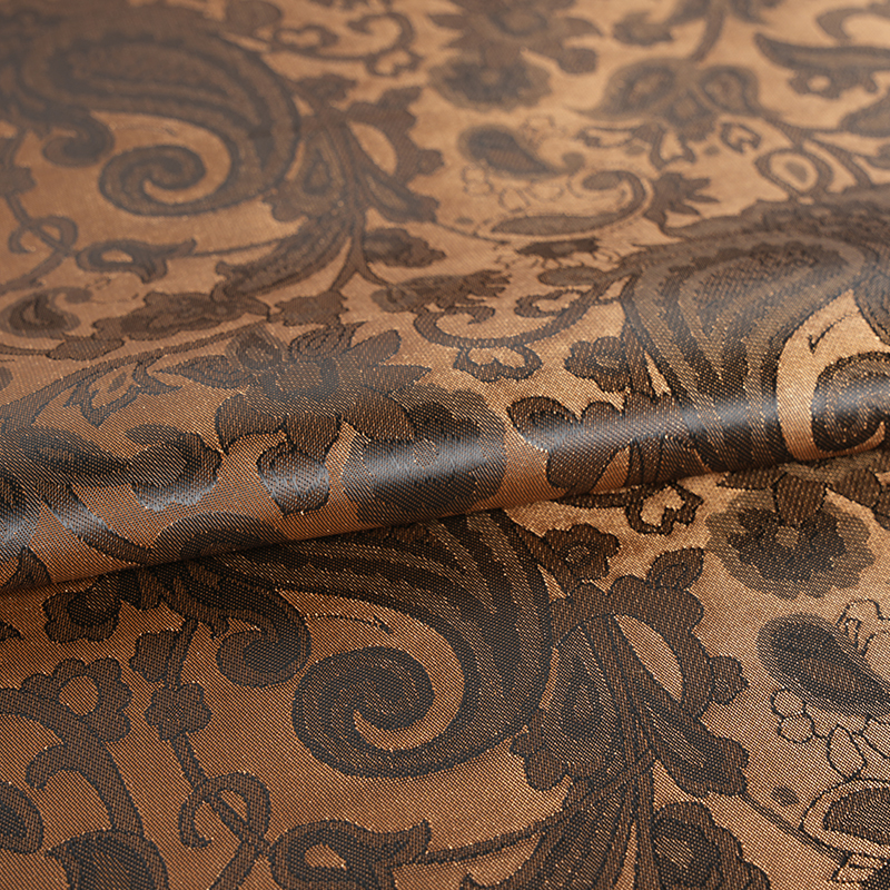 Polyester-Jacquard mit gewellter Lautenblume