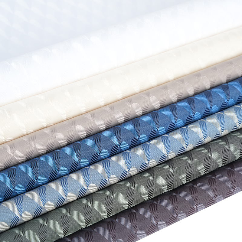 Kationische zweifarbige symmetrische Love-Jacquard-Färbung aus Polyester