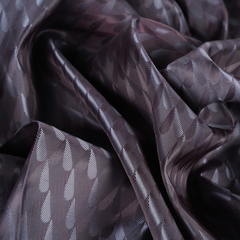 Kationische zweifarbige symmetrische Love-Jacquard-Färbung aus Polyester