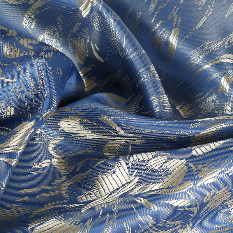 Kationischer Blumenjacquard