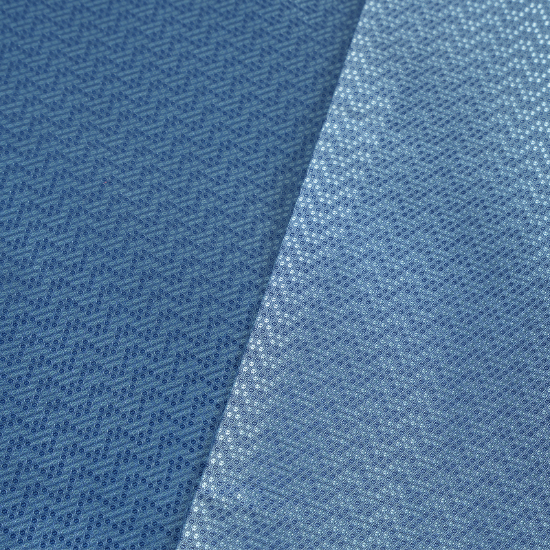 Polyester-Jacquard mit kationischer Welle