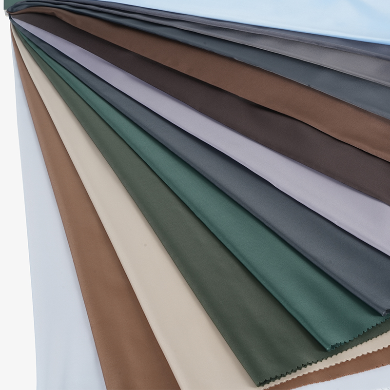 Polyester-Shumei-Seide