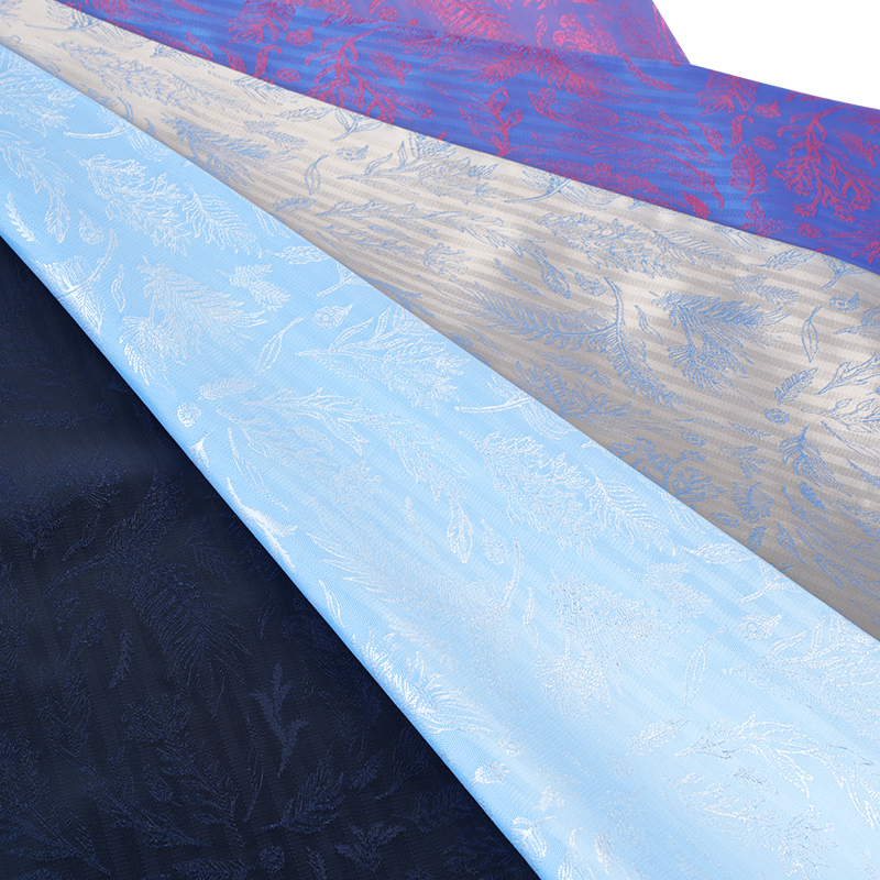 PV Roter Hemdblatt-Jacquardstoff