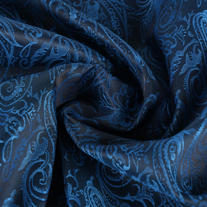 TR Zweig- und Knospen-Stretch-Jacquardstoff