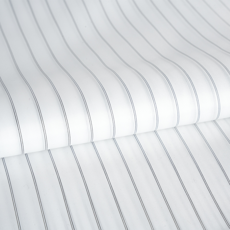 Hemdenstoff mit klassischem Streifen-Polyester-Ärmelfutter für Kleidungsstücke