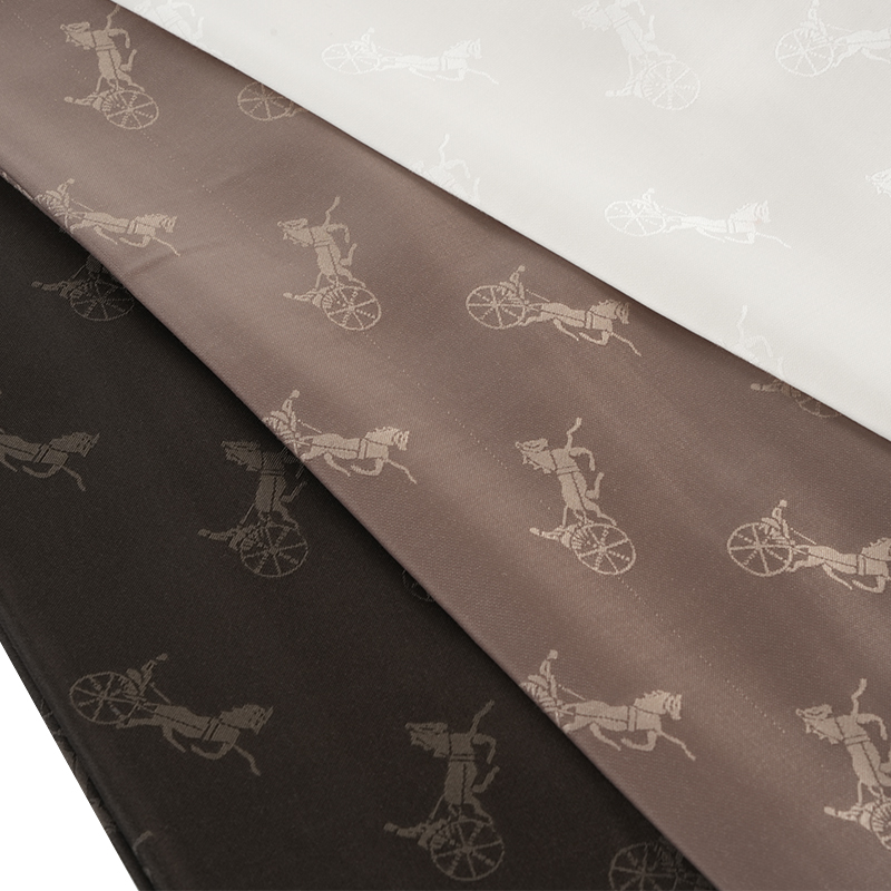 Kutschen-Jacquard-Stoff aus Polyester/Baumwolle