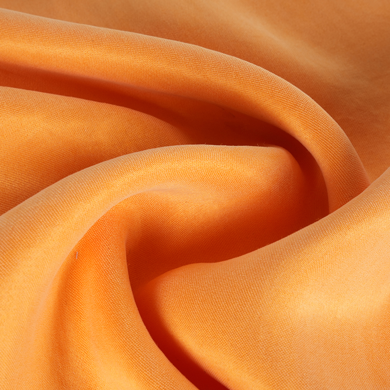 120D*30S Tencel-Baumwoll-Crinkle-Satin-Stoff