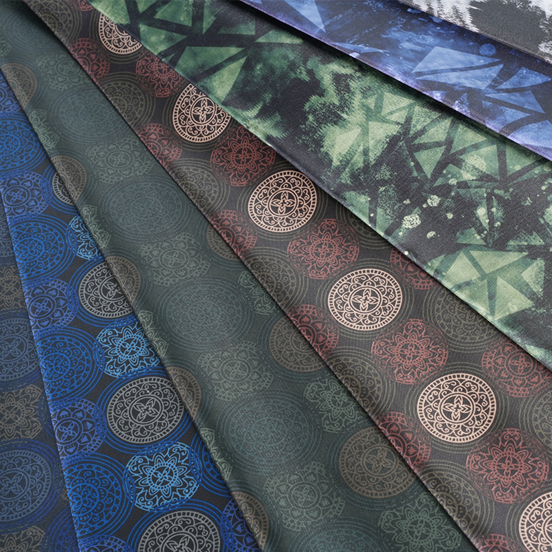 180T leicht spinnender Stoff mit Hazy-Eiscreme-Druck