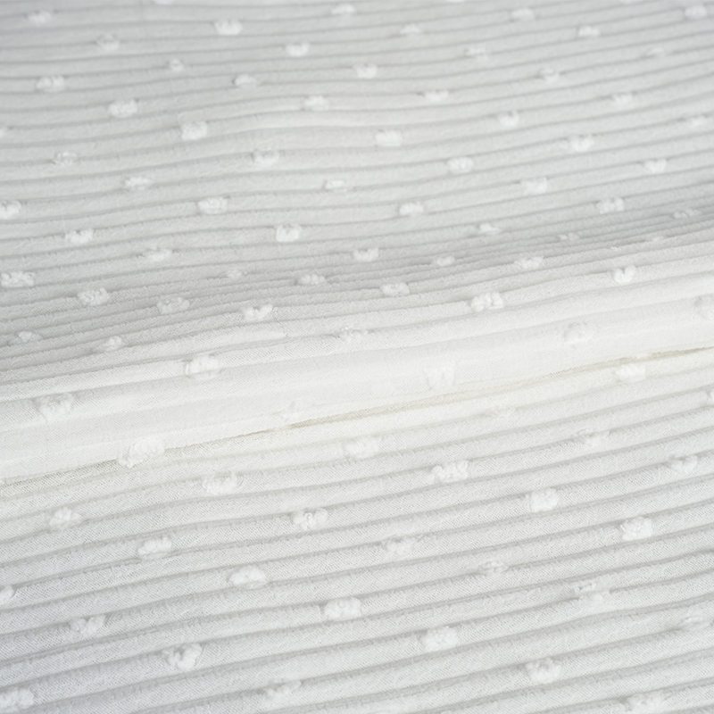 Polyestergarn imitiert Hanfblatt-Schaumdruckgewebe