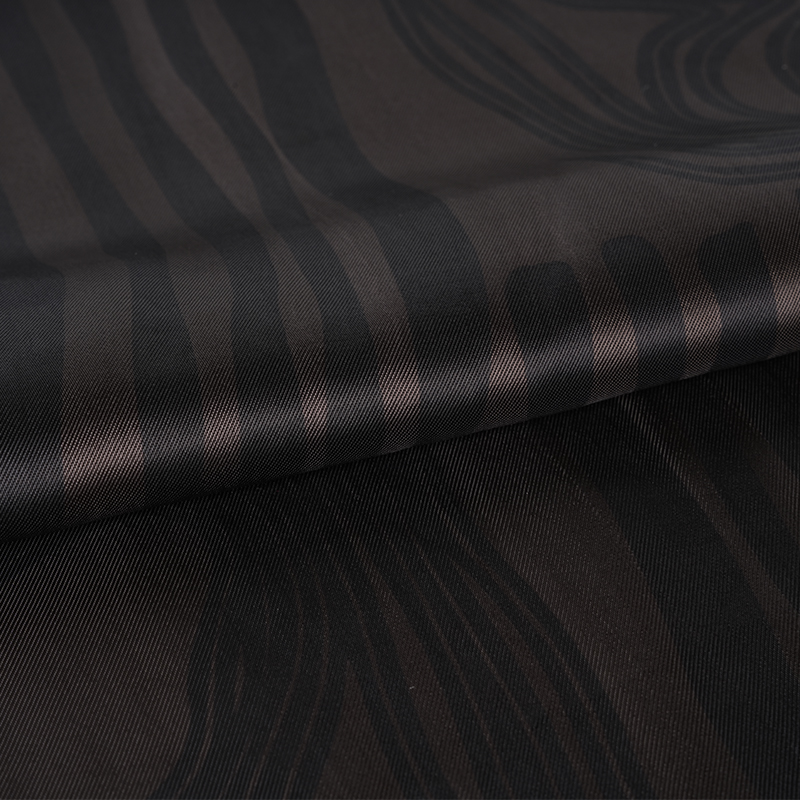 120D Viskose-Twill-Stoff mit Streifendruck